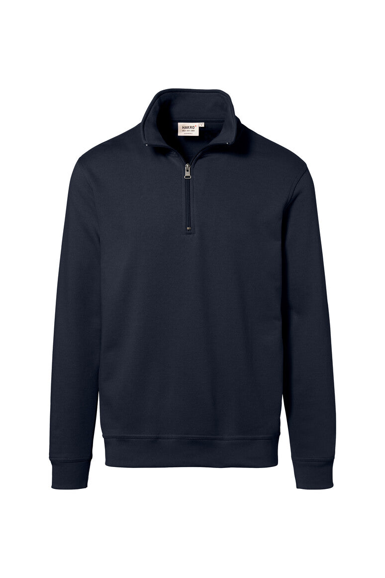 HAKRO Zip-Sweatshirt Premium - Tinte - 1