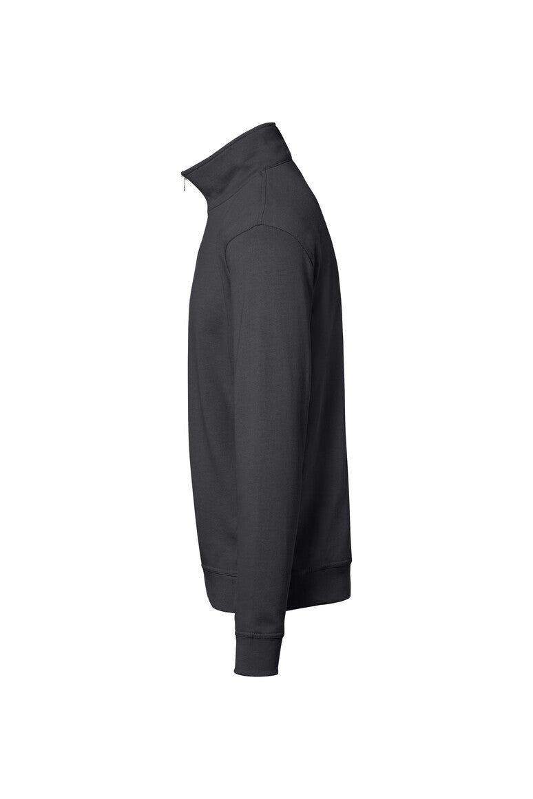 HAKRO Zip-Sweatshirt Premium - Karbongrau - 2