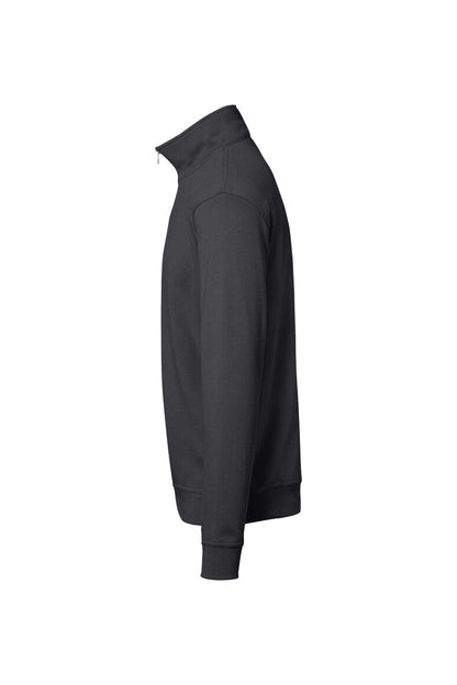 HAKRO Zip-Sweatshirt Premium - Karbongrau - 2