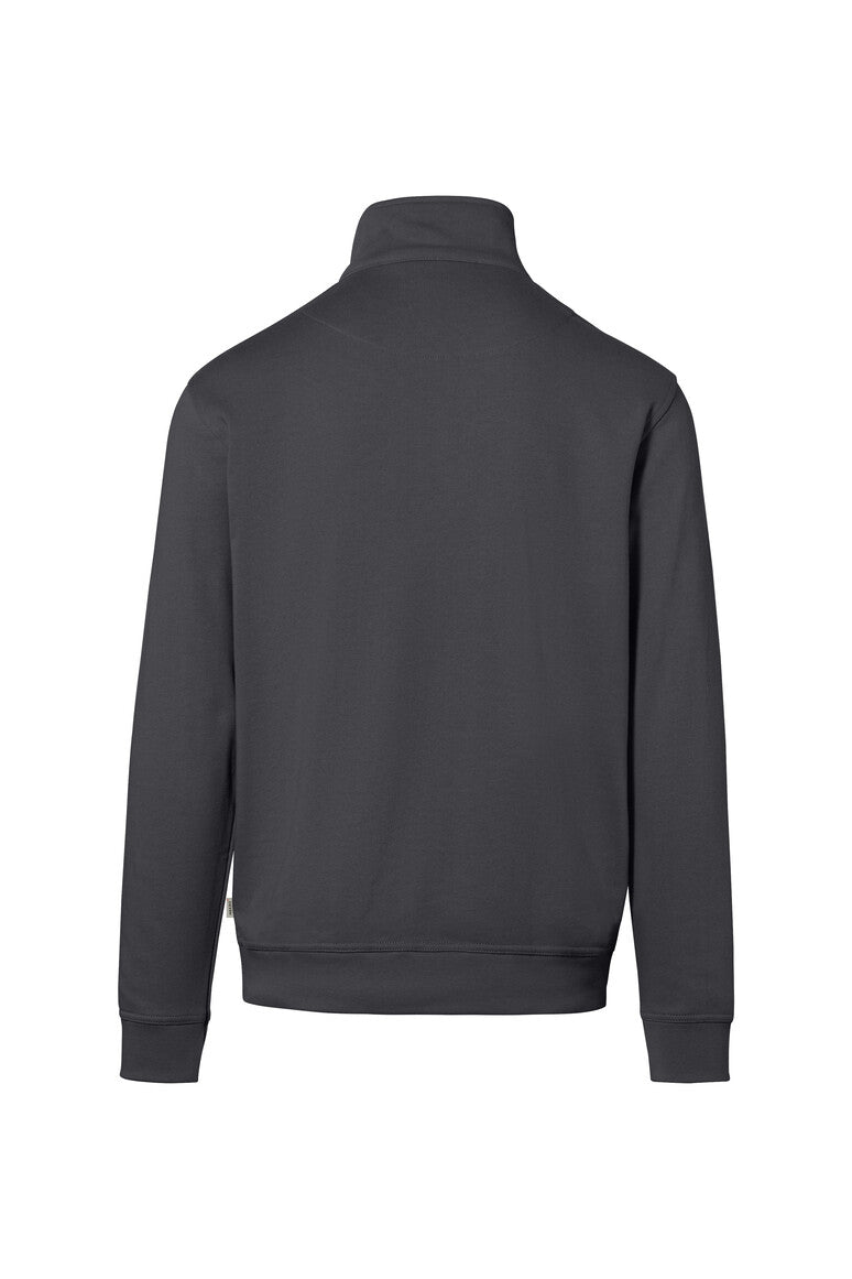 HAKRO Zip-Sweatshirt Premium - Karbongrau - 3