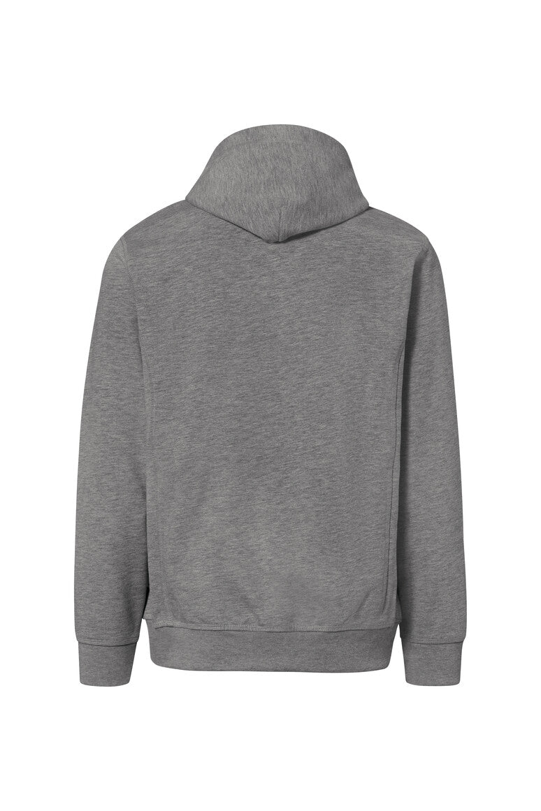 HAKRO Kapuzenjacke Bonded ECO - Grau meliert/tinte - 3