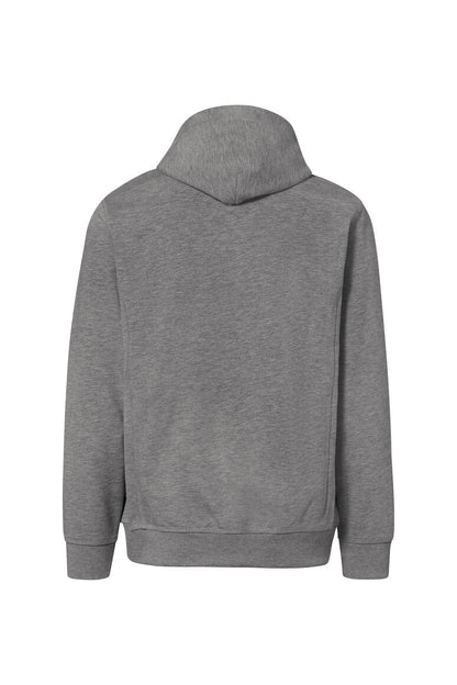 HAKRO Kapuzenjacke Bonded ECO - Grau meliert/tinte - 3