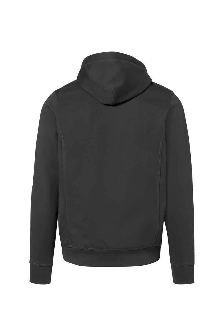 HAKRO Kapuzenjacke Bonded ECO - Anthrazit/silber - 3