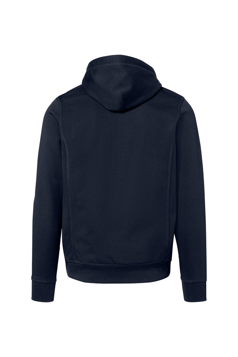 HAKRO Kapuzenjacke Bonded ECO - Tinte/silber - 3