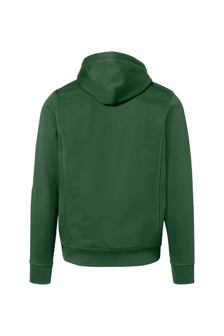 HAKRO Kapuzenjacke Bonded ECO - Tanne/silber - 3