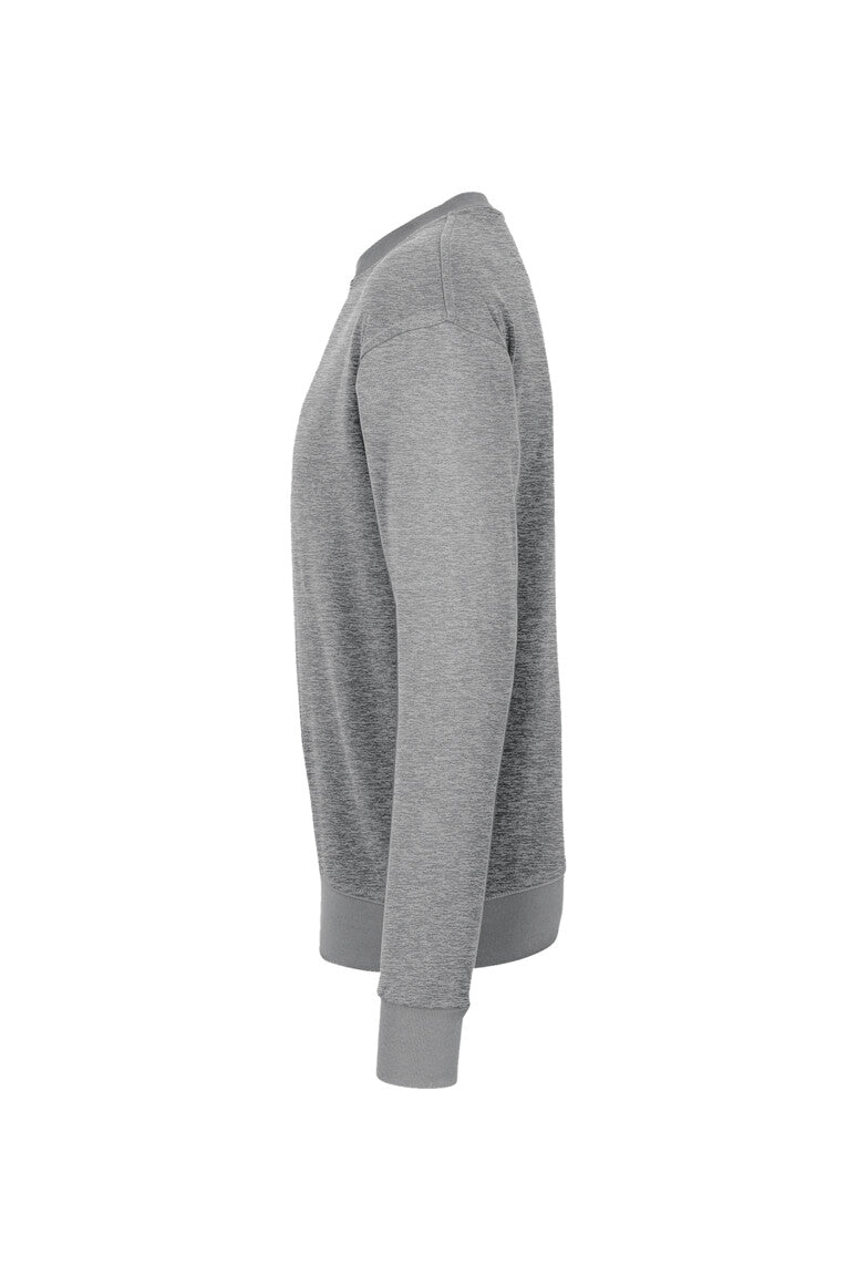 HAKRO Sweatshirt MIKRALINAR® - Grau meliert - 2