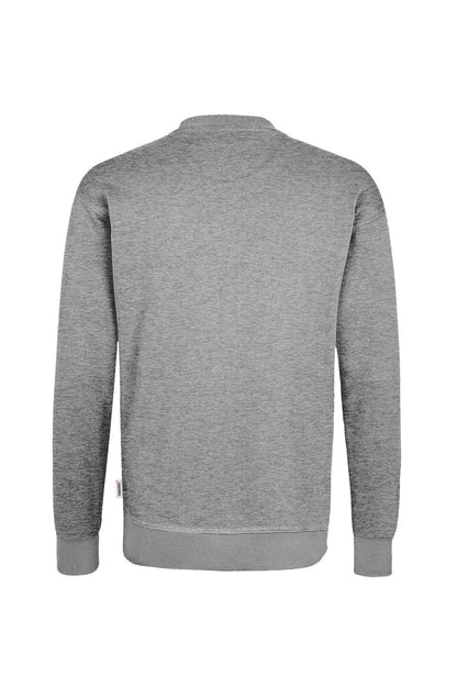 HAKRO Sweatshirt MIKRALINAR® - Grau meliert - 3