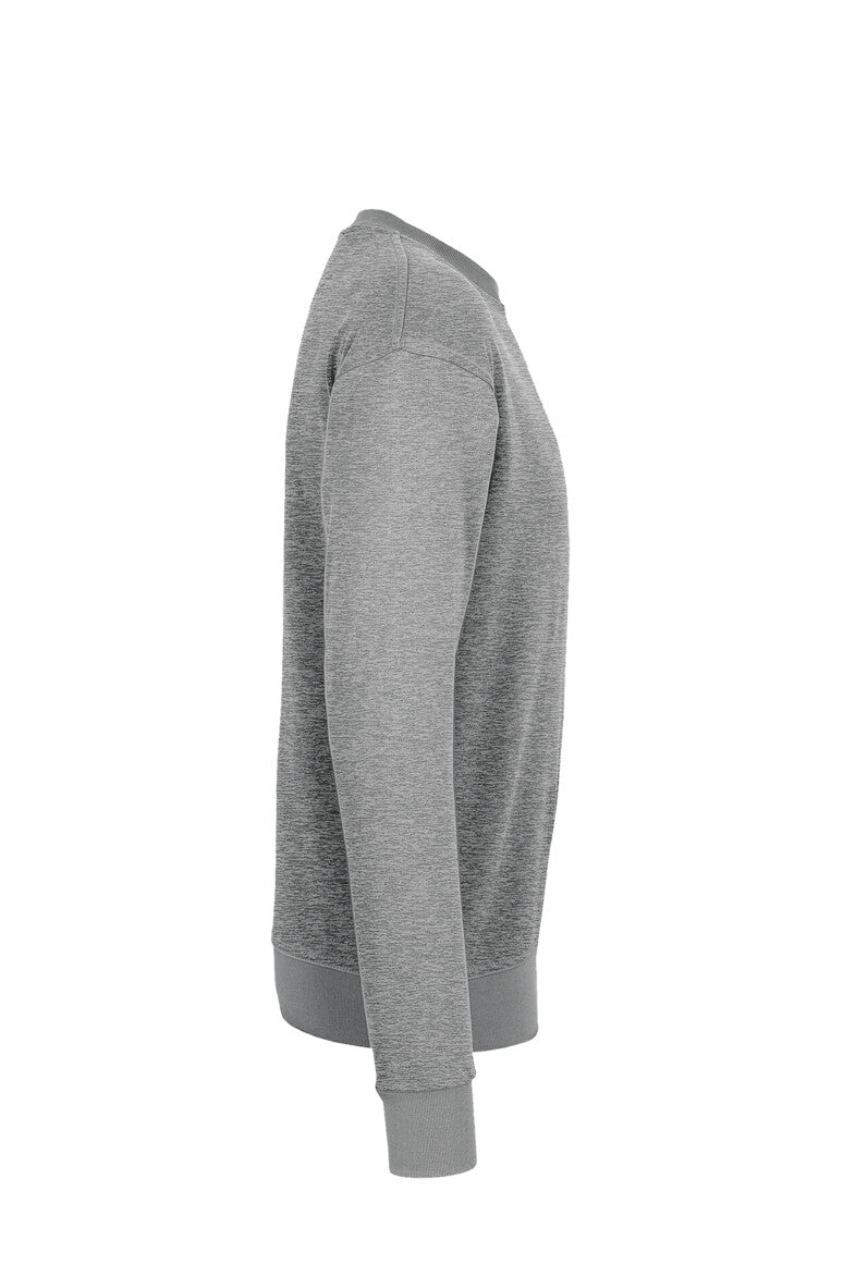 HAKRO Sweatshirt MIKRALINAR® - Grau meliert - 4