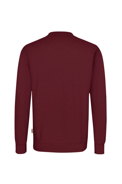 HAKRO Sweatshirt MIKRALINAR® - Weinrot - 3