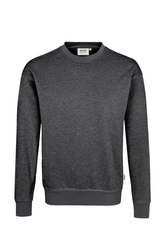HAKRO Sweatshirt MIKRALINAR® - Anthrazit meliert - 1