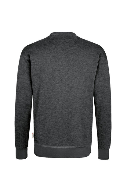 HAKRO Sweatshirt MIKRALINAR® - Anthrazit meliert - 3