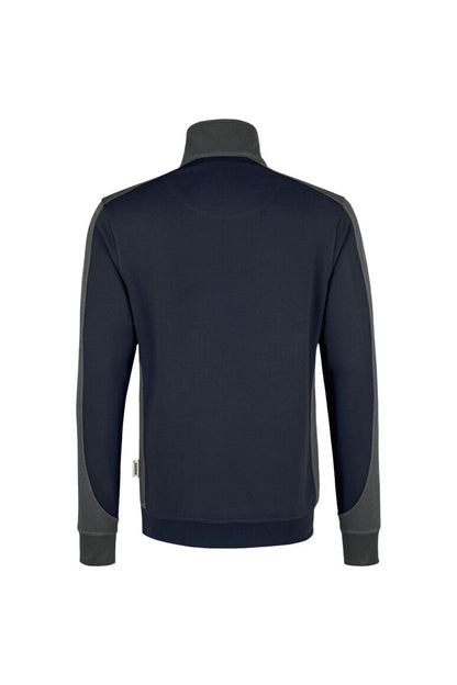 HAKRO Zip-Sweatshirt Contrast MIKRALINAR® - Tinte/anthrazit - 3