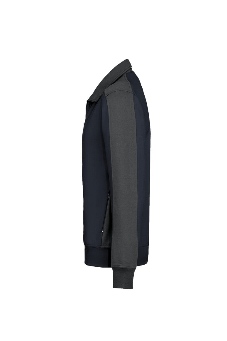 HAKRO Sweatjacke Contrast MIKRALINAR® - Tinte/anthrazit - 2