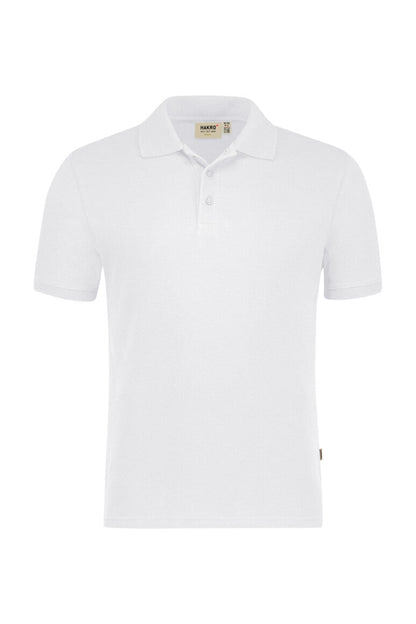 HAKRO Poloshirt Bio-Baumwolle - Weiß - 1