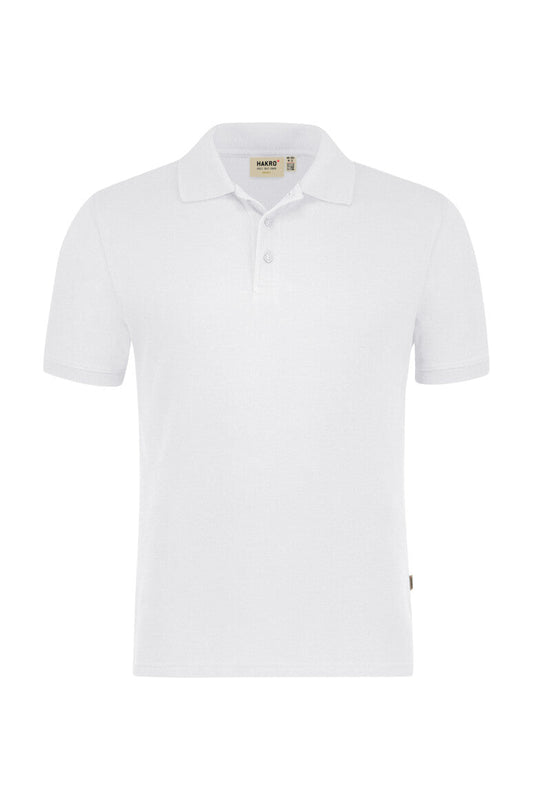 HAKRO Poloshirt Bio-Baumwolle - Weiß - 1