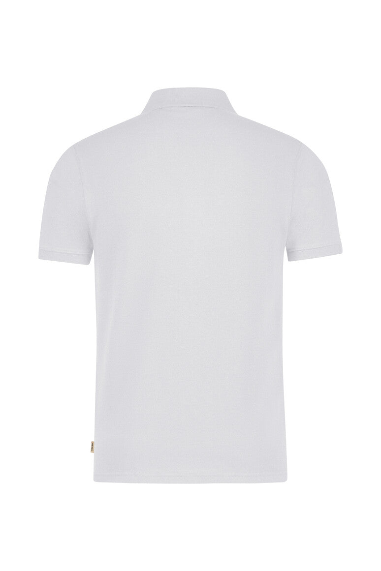 HAKRO Poloshirt Bio-Baumwolle - Weiß - 3