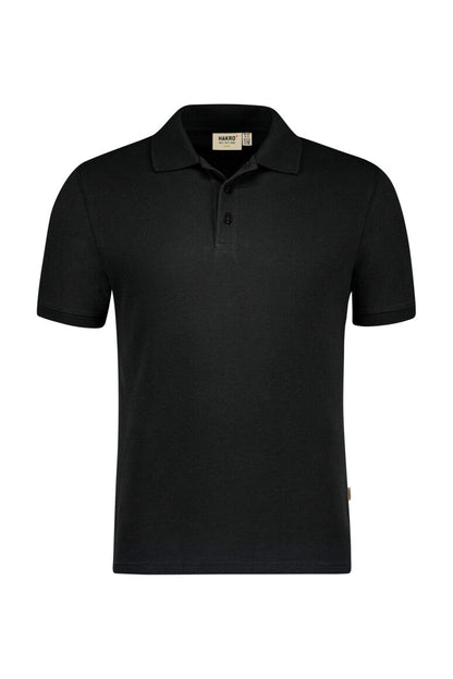 HAKRO Poloshirt Bio-Baumwolle - Schwarz - 1