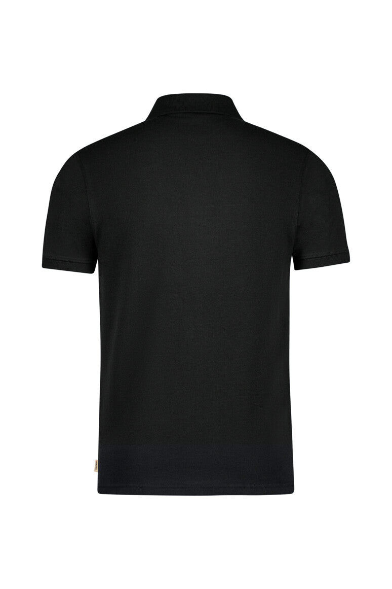 HAKRO Poloshirt Bio-Baumwolle - Schwarz - 3