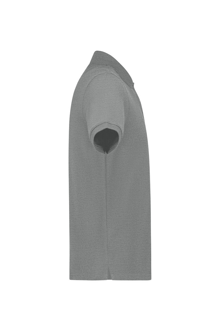 HAKRO Poloshirt Bio-Baumwolle - Grau meliert - 4