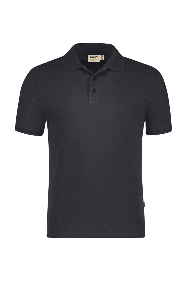 HAKRO Poloshirt Bio-Baumwolle - Karbongrau - 1