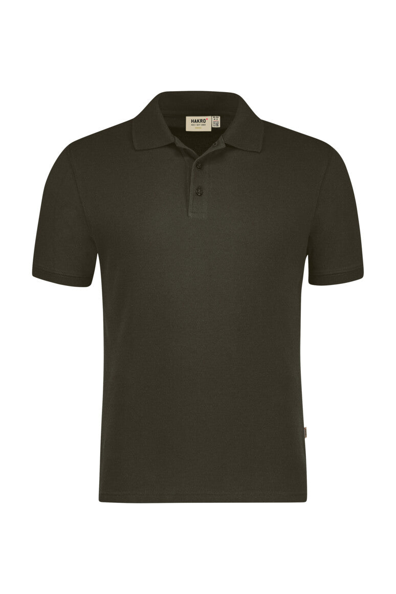 HAKRO Poloshirt Bio-Baumwolle - Olive - 1