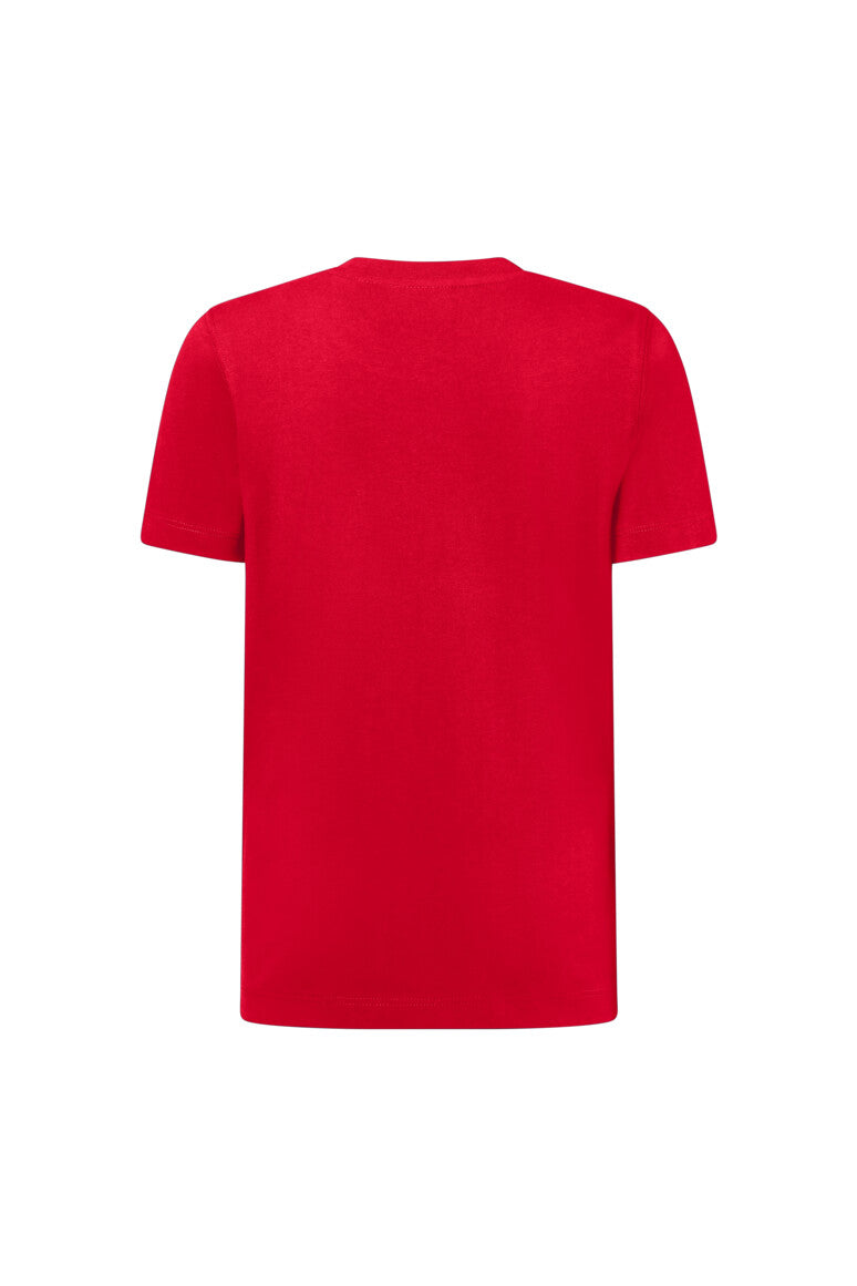 HAKRO Kinder T-Shirt Bio-Baumwolle - Rot - 3