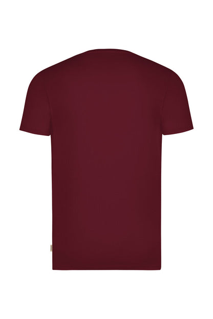 HAKRO T-Shirt MIKRALINAR® ECO - Weinrot - 3