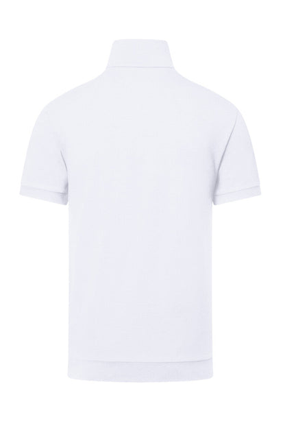 HAKRO Zip-Shirt Piqué MIKRALINAR® ECO - Weiß - 3