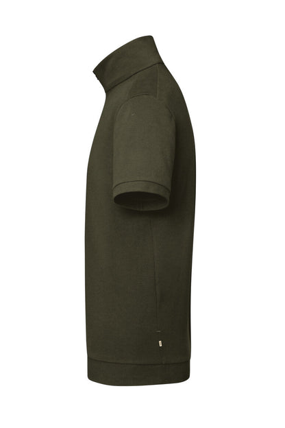 HAKRO Zip-Shirt Piqué MIKRALINAR® ECO - Olive - 2