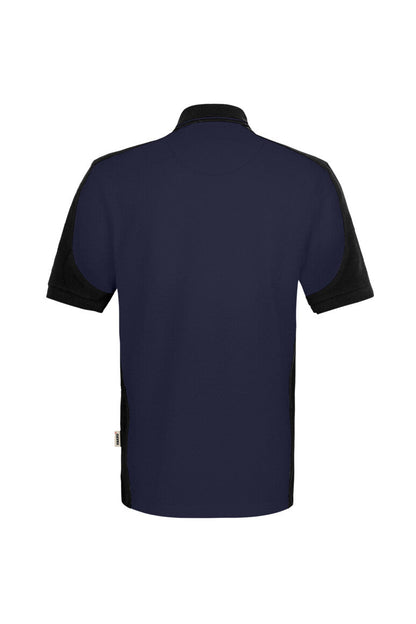 HAKRO Poloshirt Contrast  MIKRALINAR® ECO - Tinte/schwarz - 3