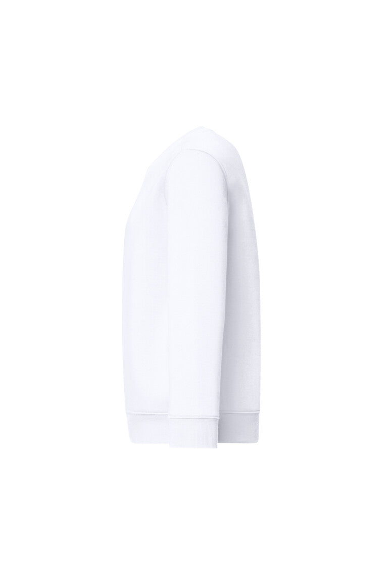 HAKRO Kinder Sweatshirt Bio-Baumwolle - Weiß - 2