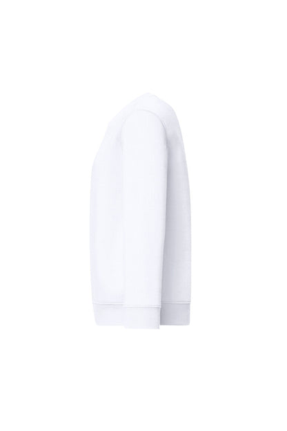 HAKRO Kinder Sweatshirt Bio-Baumwolle - Weiß - 2