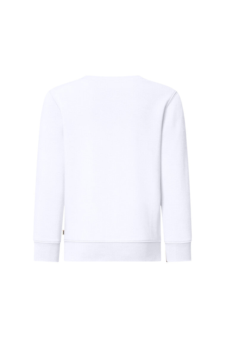 HAKRO Kinder Sweatshirt Bio-Baumwolle - Weiß - 3