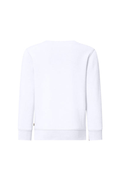 HAKRO Kinder Sweatshirt Bio-Baumwolle - Weiß - 3