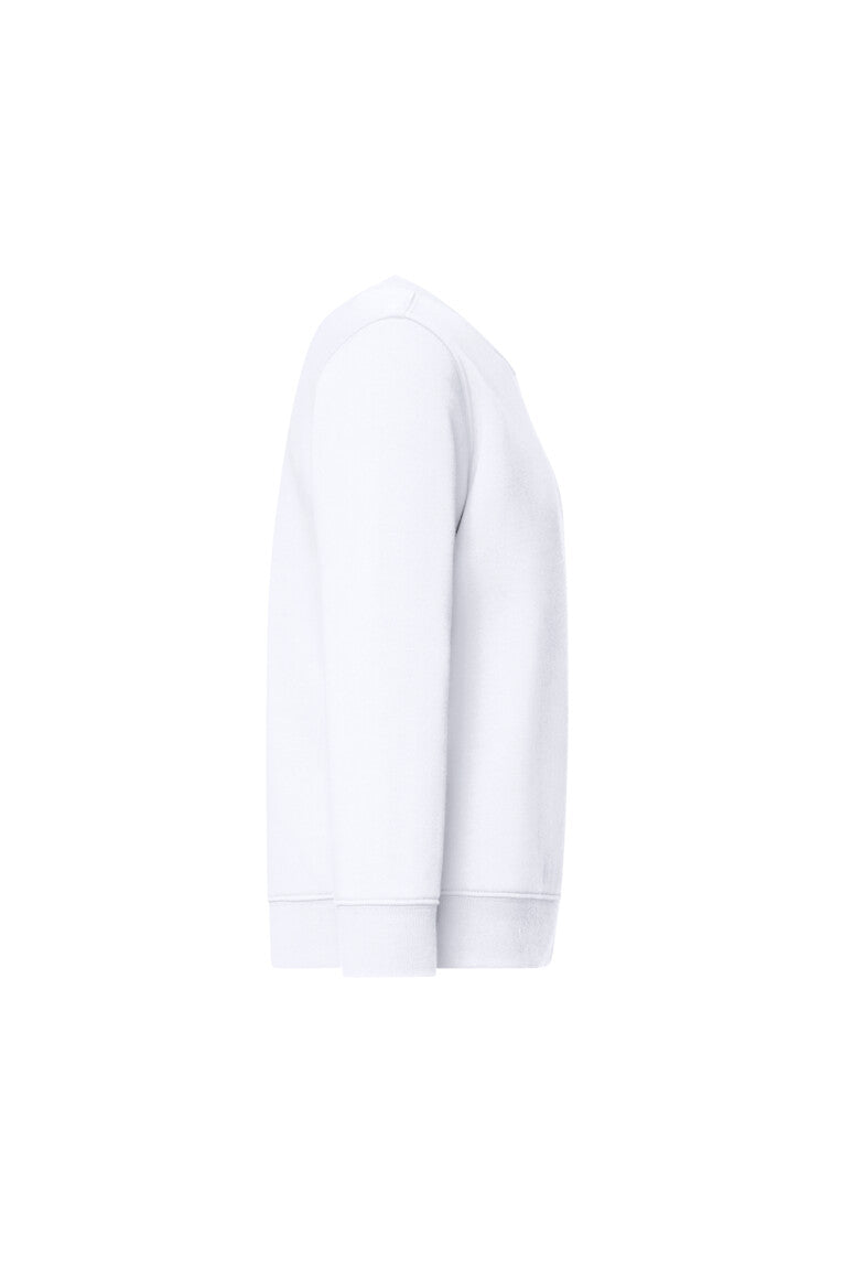 HAKRO Kinder Sweatshirt Bio-Baumwolle - Weiß - 4