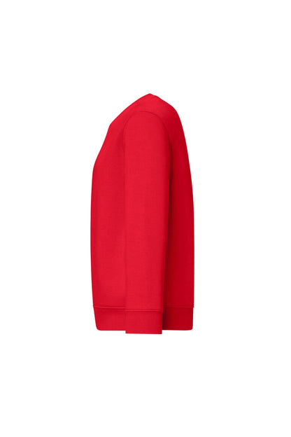 HAKRO Kinder Sweatshirt Bio-Baumwolle - Rot - 2