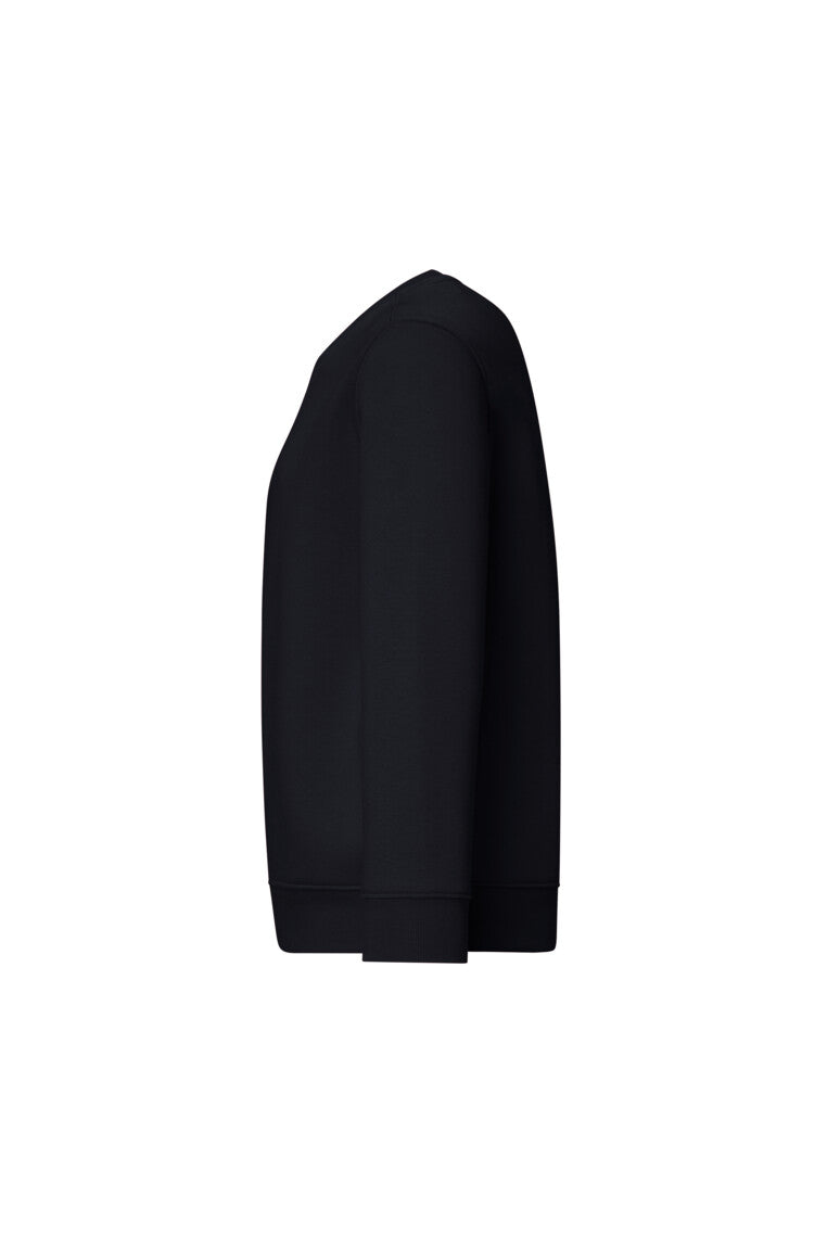 HAKRO Kinder Sweatshirt Bio-Baumwolle - Schwarz - 2