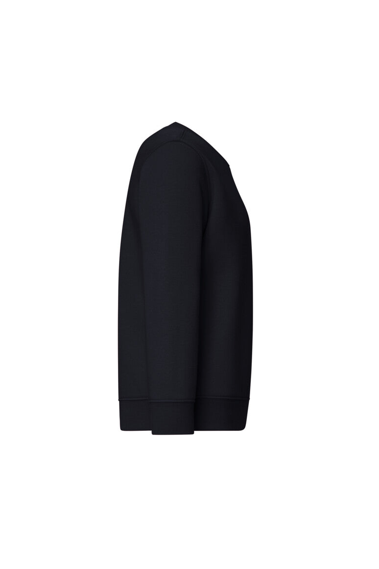 HAKRO Kinder Sweatshirt Bio-Baumwolle - Schwarz - 4