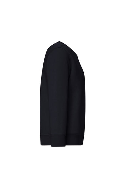 HAKRO Kinder Sweatshirt Bio-Baumwolle - Schwarz - 4