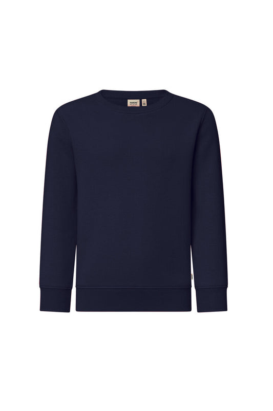 HAKRO Kinder Sweatshirt Bio-Baumwolle - Tinte - 1