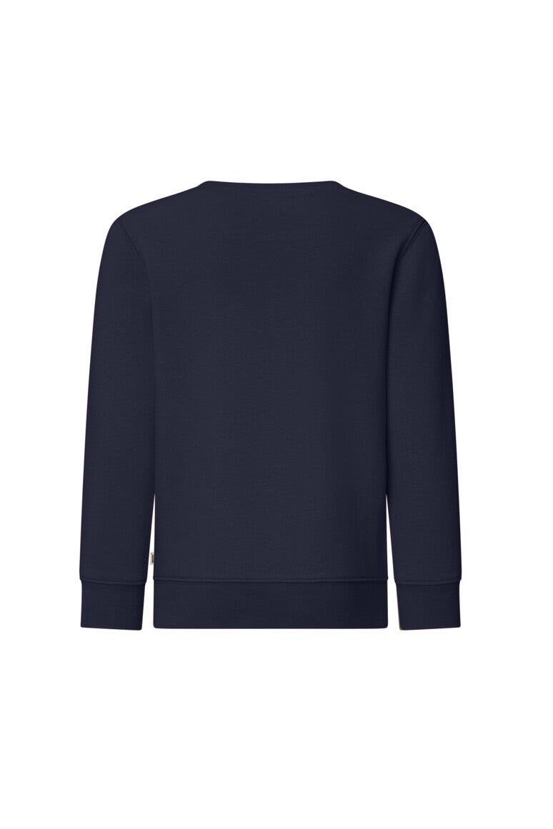 HAKRO Kinder Sweatshirt Bio-Baumwolle - Tinte - 3