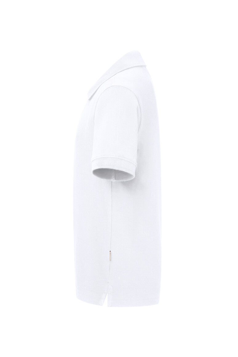 HAKRO Kinder Poloshirt Bio-Baumwolle - Weiß - 2