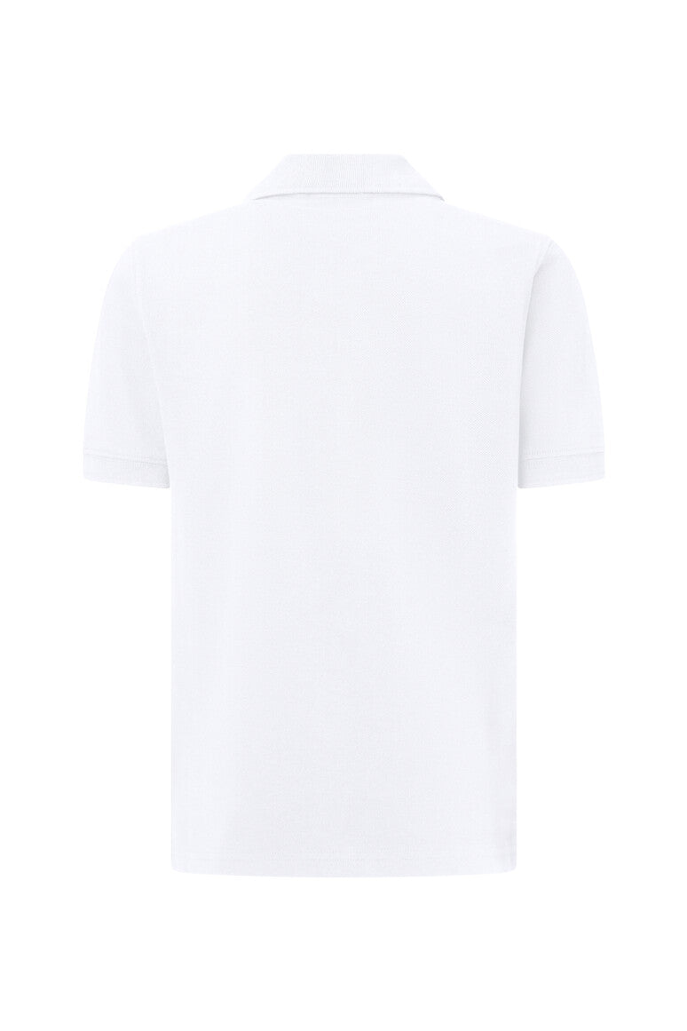 HAKRO Kinder Poloshirt Bio-Baumwolle - Weiß - 3