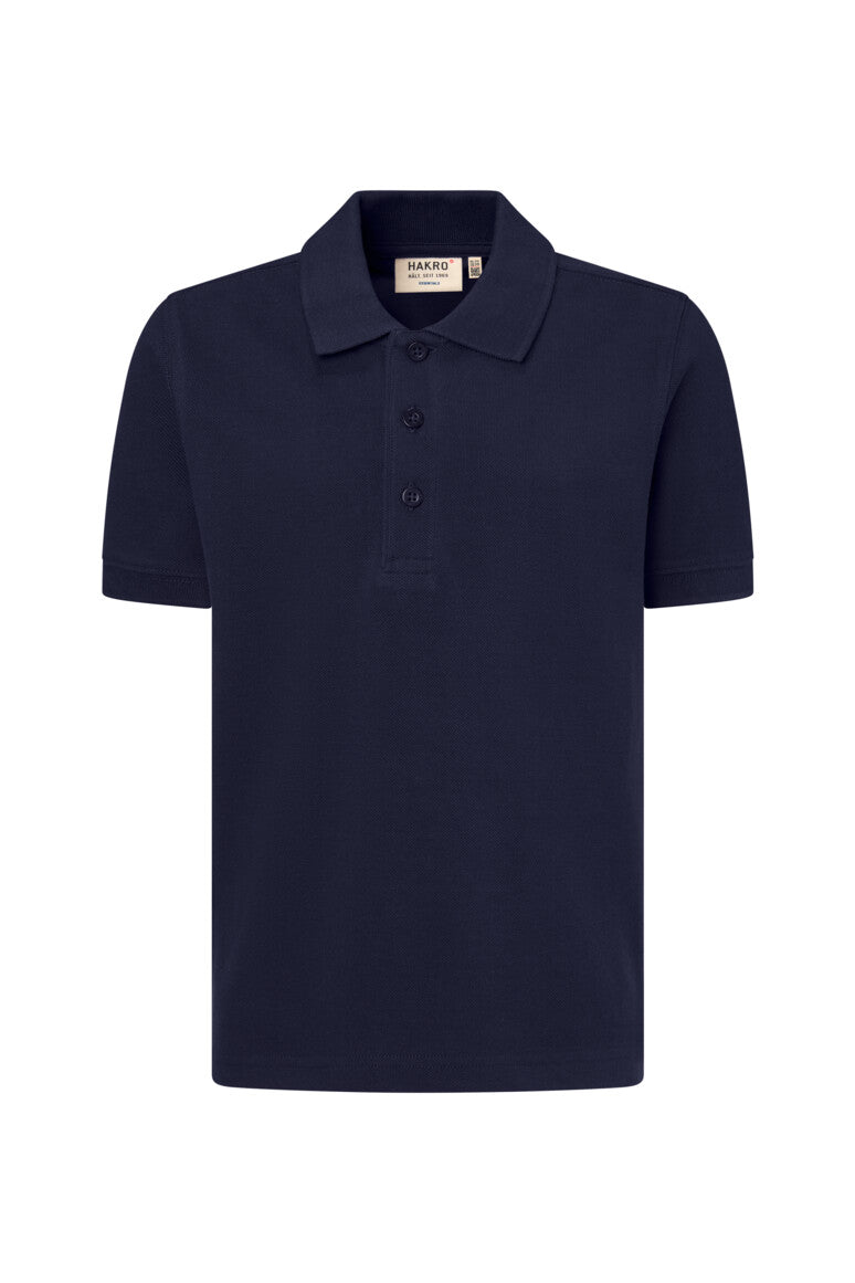 HAKRO Kinder Poloshirt Bio-Baumwolle - Tinte - 1