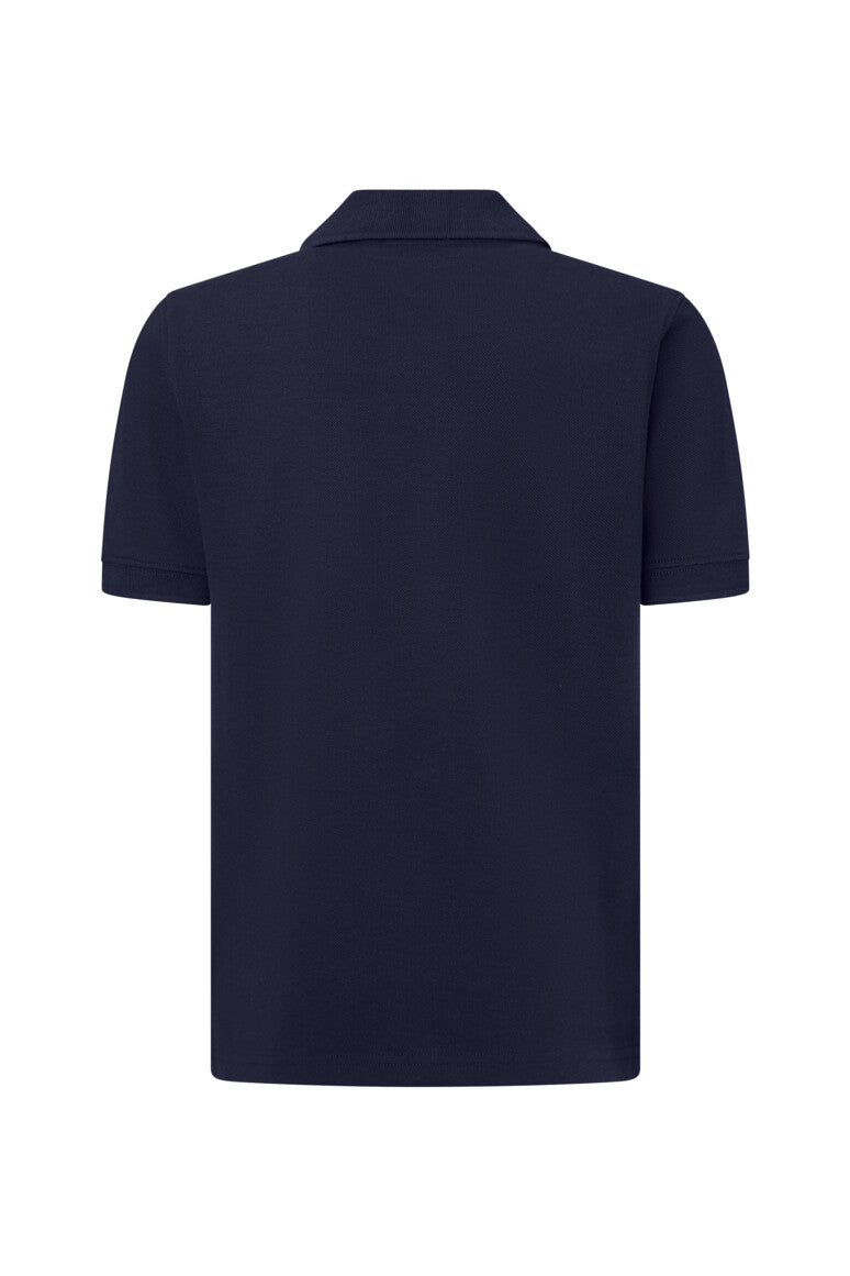 HAKRO Kinder Poloshirt Bio-Baumwolle - Tinte - 3