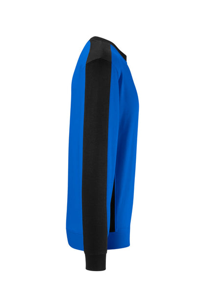 HAKRO Sweatshirt Contrast MIKRALINAR® ECO - Royalblau/schwarz - 4