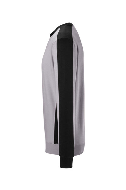 HAKRO Sweatshirt Contrast MIKRALINAR® ECO - Titan/schwarz - 2