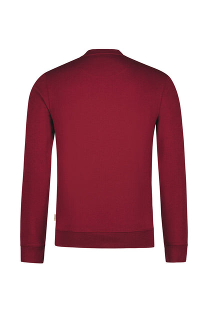 HAKRO Sweatshirt MIKRALINAR® ECO - Weinrot - 3