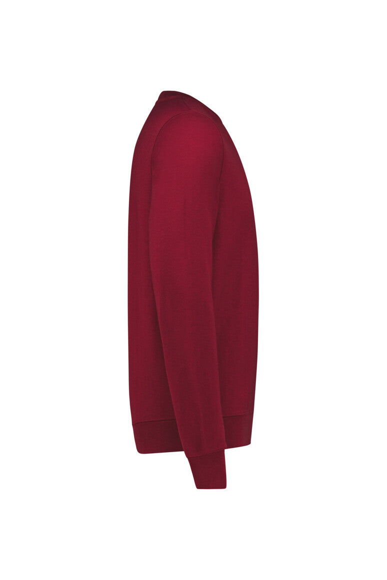 HAKRO Sweatshirt MIKRALINAR® ECO - Weinrot - 4