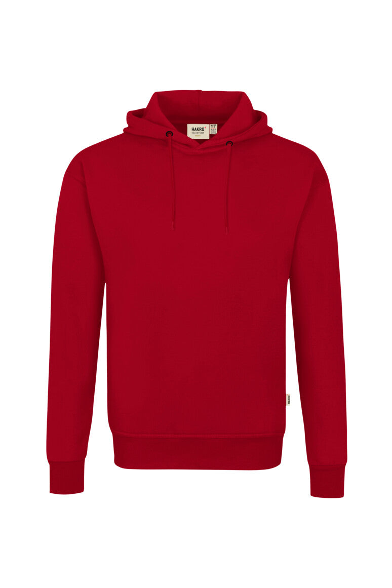 HAKRO Kapuzen-Sweatshirt Bio-Baumwolle - Rot - 1
